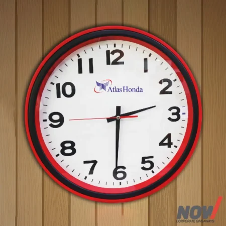 Wall Clock 12" with Customized Logo Branding - CMN 06