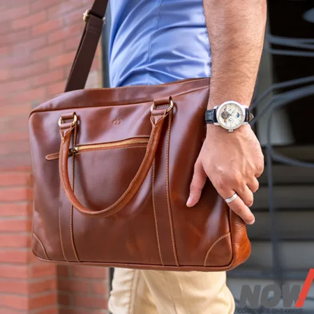 Leather Laptop Bag - Ambassador OP
