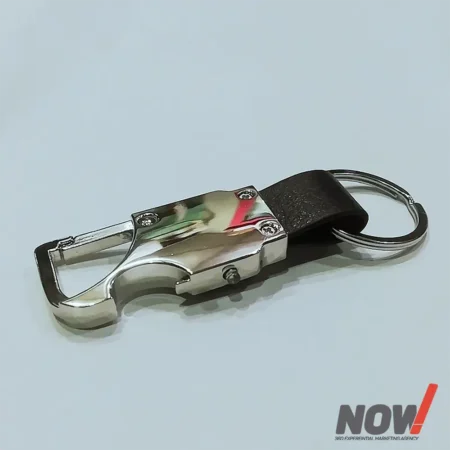 Metal Keychain with Flashlight- MK-06