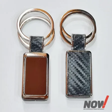 Metal Keychain with Dual Ring - MK-09