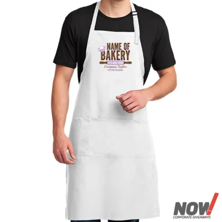 Chef Apron with Custom Logo Branding