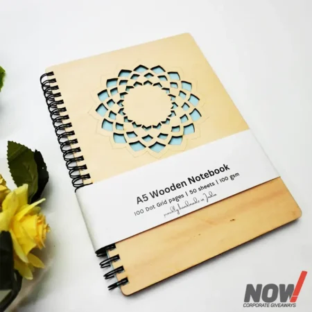 Wooden Cover Notebook A5 - WCN 01