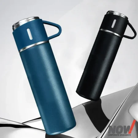 Water Bottle Flask with Cups - MFB 07
