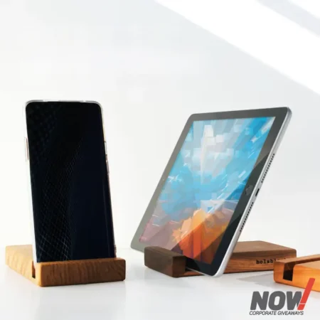 Premium Wood Mobile Phone & iPad Tablet Stand - WMS 07
