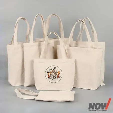 Eco-Friendly Cotton Tote Bags with Custom Logo Branding