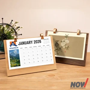 New Year Calendar with Custom Printed Pages - WCC 15