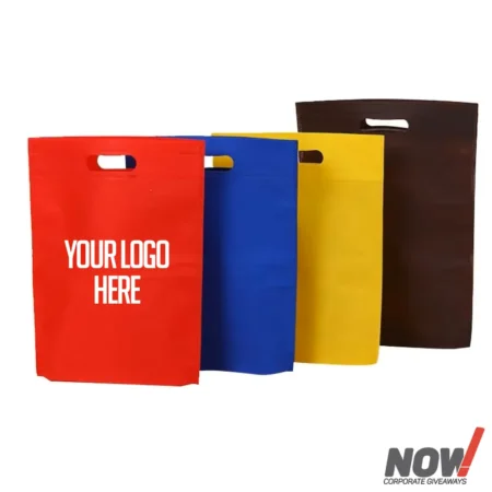 Custom Printed Non-Woven D Cut Gift Bag