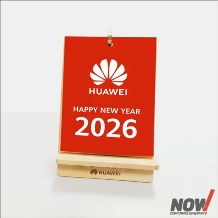 Wood Calendar with Custom Branding - WCC 07