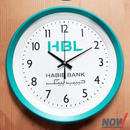 Wall Clock 13.5" with Customized Logo Branding - USL 301