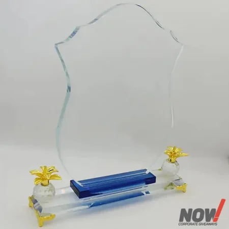 Crystal Glass Plaque - AGT 096