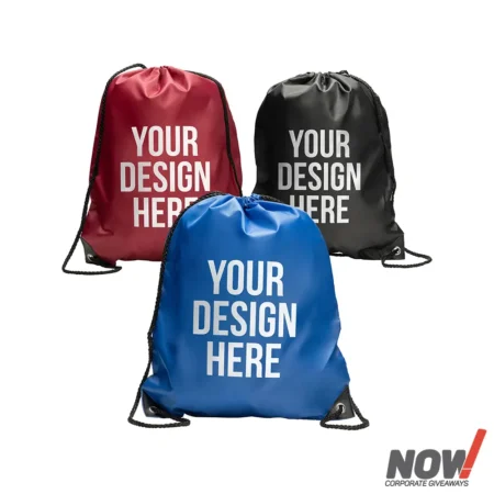 Drawstring Bags Drawstring Backpacks with Custom Logo Branding