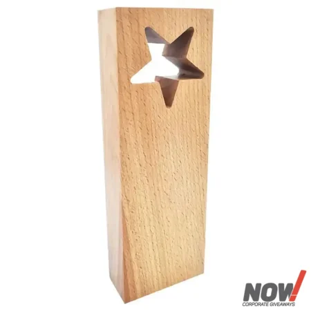 Wood Award Shied with Star - AGT 126