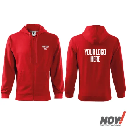 Zipper Hoodie Fleece Upper for Employee