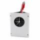 Desk table clock with pen holder and logo branding 1011