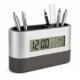 Desk table clock with logo branding 2078