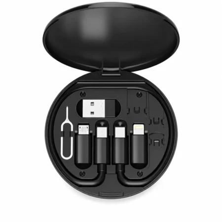 Charging cable kit with logo branding