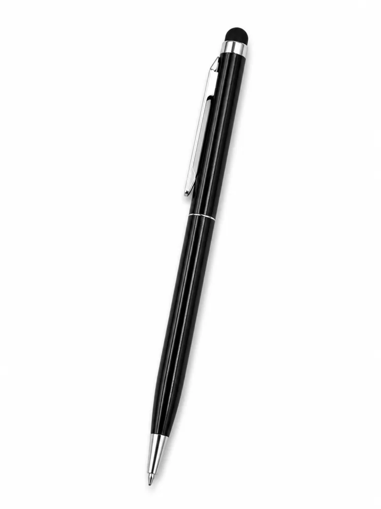 Slim stylus ballpoint pen