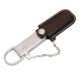Leather button USB flash drive