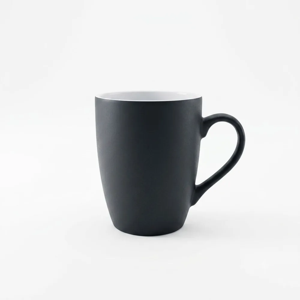 Rubber coated mug