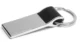 Square metal keychain