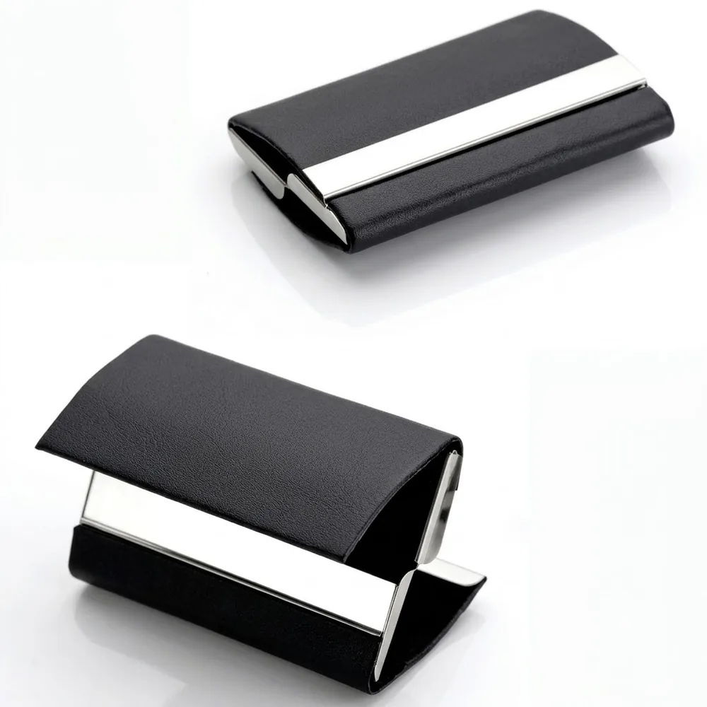 Double business card holder