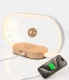Wireless lamp with clock