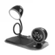 Wireless lamp with round clock