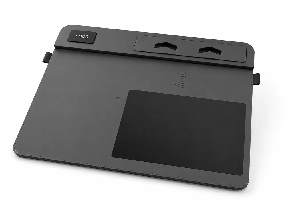 Wireless charging mouse pad