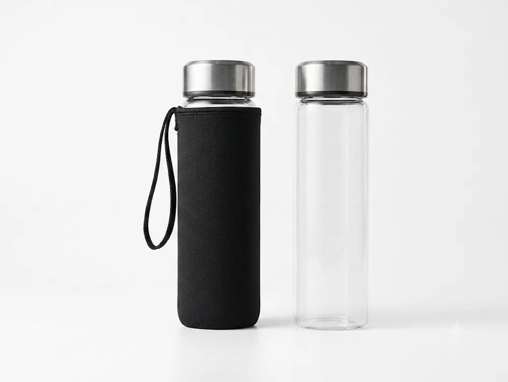 Glass water bottle YF 823