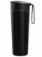 Premium black stainless steel tumbler
