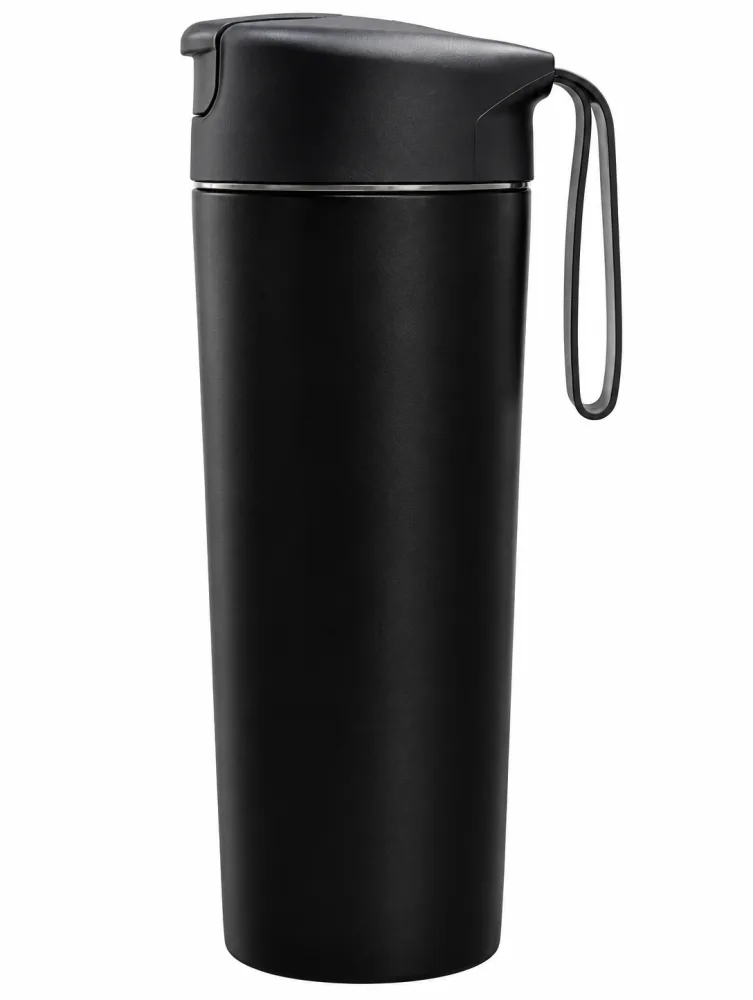 Premium black stainless steel tumbler