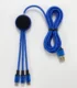 Long multi charging cable with logo branding