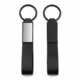 Matte metal keychain