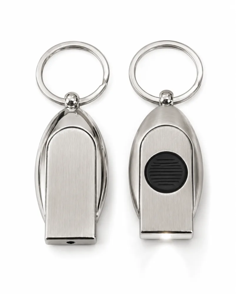 LED oval keychain
