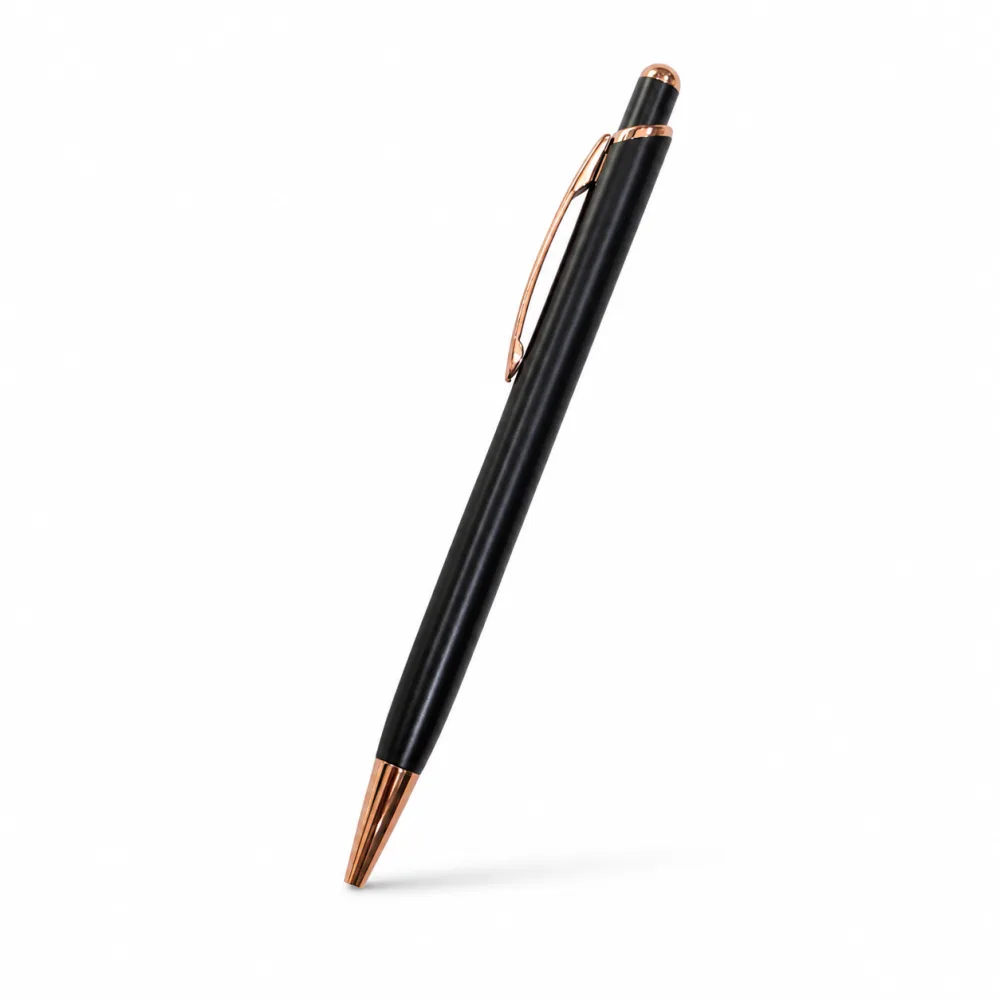 Rose metal ballpoint pen